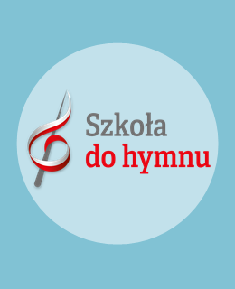logo akcji szkoła do hymnu