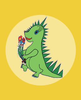 Dinek bohater programu profilaktycznego "Czyste powietrze wokół nas"